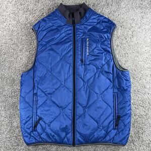 READ/No Tags-VINTAGE Ralph Lauren Polo Jeans Co-Quilted Thin Puffer Vest-90s Y2K